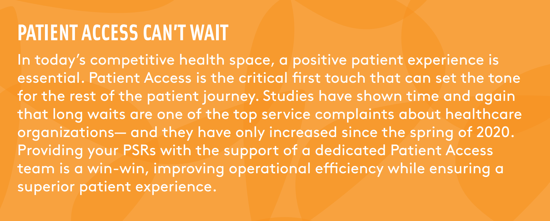 improve patient connection 2
